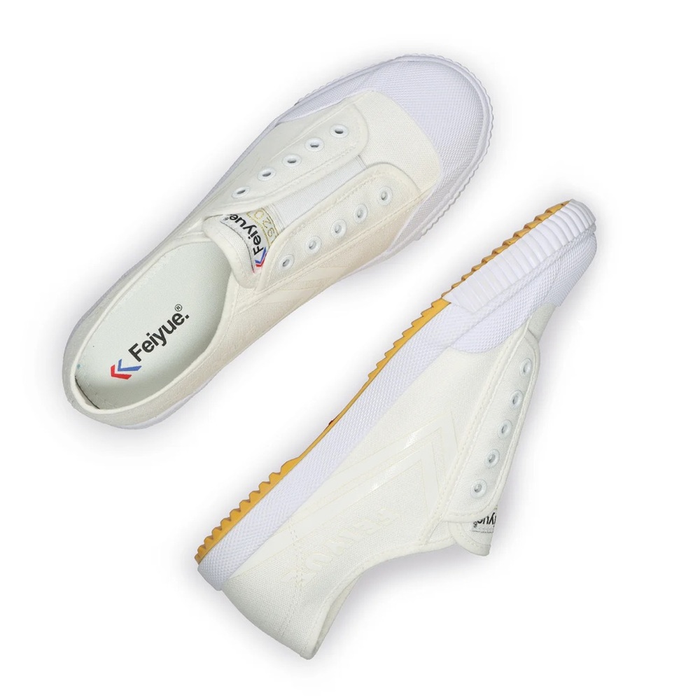 Feiyue Fe Lo 1920 Slip-On Sneakers NWT Canvas Minimalist Shoes - Picture 5 of 6